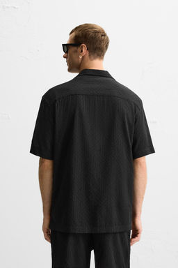 GEOMETRIC JACQUARD SHIRT - Zara фото 11