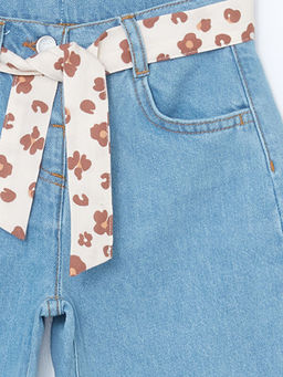 Basic K?z ?ocuk Jean Pantolon