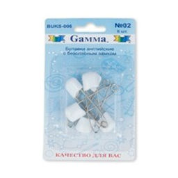 БУЛАВКИ BUKS-006 АНГЛИЙСКИЕ С БЕЗОПАСНЫМ ЗАМКОМ GAMMA