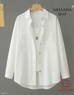 Рубашка женская из хлопка