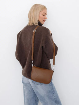 Сумка 1028C brown Polina&Eiterou