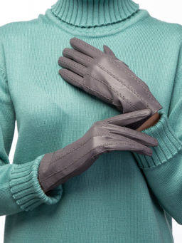 Перчатки женские б/п HP00018 grey - Eleganzza фото 5