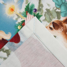 Набор салфеток сервировочных «Этель» Christmas time, 4 шт., синие, 40×40 см