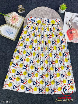 Женская юбка с принтом