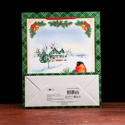 Пакет подарочный У Ёлочки , 26 х 32 х 12 см - Simaland фото 4