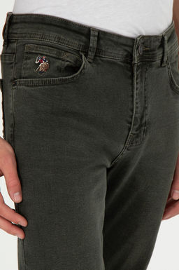 Мужские джинсовые брюки цвета хаки Неожиданная скидка в корзине - U.s. polo assn фото 4