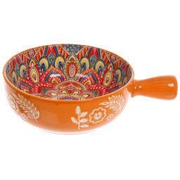 Форма керамическая для запекания "Марракеш" оранж 20,5*15,5*5,5см