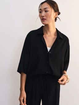 Льняная блуза свободного кроя ZR2605012001-50 / Zarina