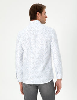 Mavi Slim Fit Uzun Kollu G_mlek
