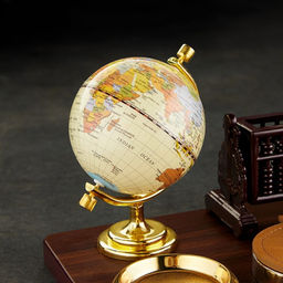 Набор настольный, органайзер 6 в 1, с визитницей и часами, вишня