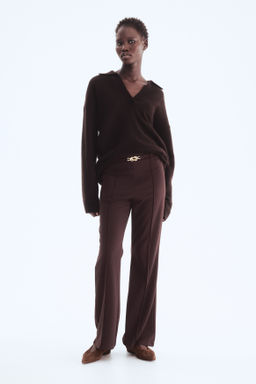 Pantal?n bootcut en punto roma - H&m фото 7