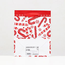 Цена за 12 шт. Пакет ламинированный Новогодний леденец 11,5 х 14,5 х 6 см - Simaland фото 6