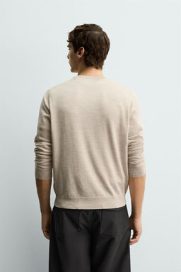 REGULAR FIT WOOL JUMPER - Zara фото 3