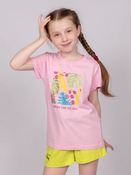 Футболка для девочки 51316 Lets go