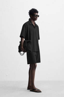 COMFORT REGULAR FIT BERMUDA SHORTS - Zara фото 12