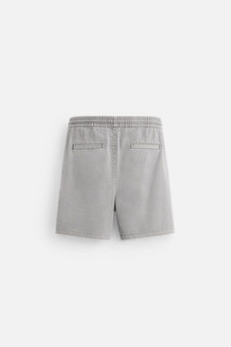 WASHED RELAXED FIT BERMUDA SHORTS - Zara фото 26
