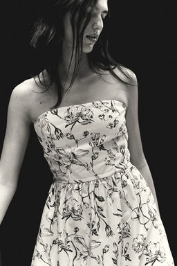 Vestido bandeau de algodon - H&m фото 2