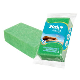 Цена за 3 шт. Губка для тела массажная YORK Большая 18*10,5*6 см