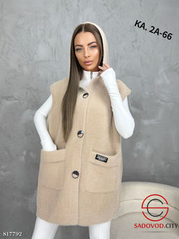 Кардиган-жилетка удлиненный - Bruno фото 2