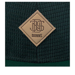 Бейсболка DJINNS арт. 6P SB Waffle Cord (темно-зеленый)