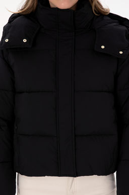 Kad_n Siyah Mont Sepette S_rpriz _ndirim