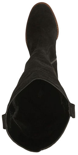 Замшевые сапоги GABOR черные  фото 4