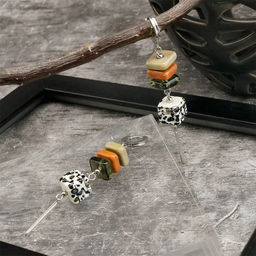 Серьги из муранского стекла