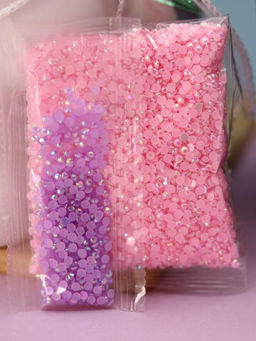 Алмазная мозаика на фигурке Draw Me! Pink bear, (14*9.5*23 см)