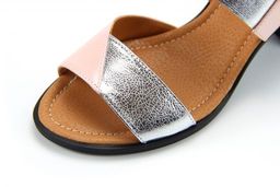 Босоножки EDART 6004.624 bl.pink-pearl/silver