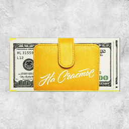 Цена за 10 шт. Конверт для денег «На счастье», деньги, частичный УФ-лак, 16,5 × 8 см