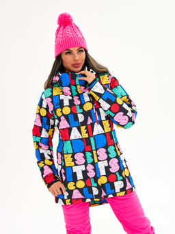 Женская горнолыжная сноубордическая куртка Alpha Endless Ultra Chaleur SNB 423/316_7 Разноцветный  фото 5