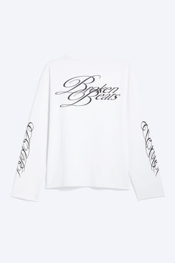 Camiseta boxy de manga larga y estampado gr?fico - H&m фото 4