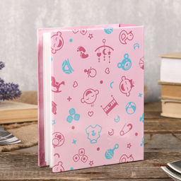 Фотоальбом на 100 фото 10×15 см Baby shoes, для девочки