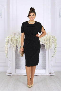 Платье Ninele 7524 черный  фото 4