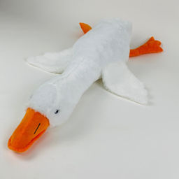 Мягкая игрушка Гусь обнимусь меховой стройный 190 см - Storyland фото 17