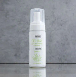 Пенка для интимной гигиены АКВАБИОЛИС с алоэ вера 150 мл. Формула Здоровья