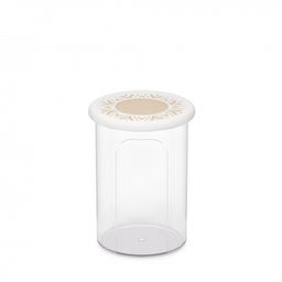 Банка для хранения сыпучих продуктов Эстетика 1,4л круглая (бело-бежевый) М8732 - Альтернатива фото 6