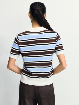 Джемпер-поло из вискозы / Zarina фото 6