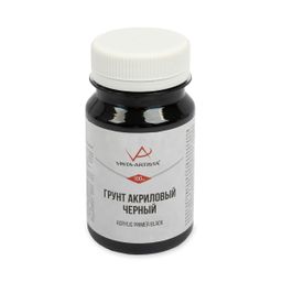 VISTA-ARTISTA Грунт акриловый черный VPAB-100 100 мл 6 шт