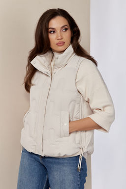 Жилет SHETTI 2152 молочный