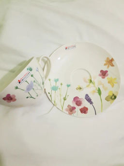 Чашка с блюдцем Лесные цветы, 0,4 л - Maxwell & Williams фото 6