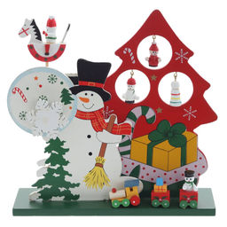 Изделие декоративное "Рождество"(муз), L20 W6 H20,5 см