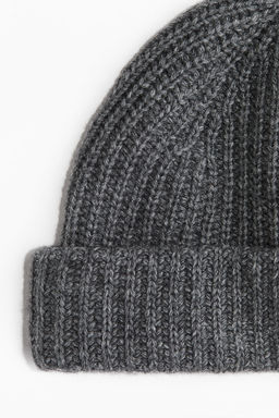 Gorro en punto de canale de mezcla de lana - H&m фото 2