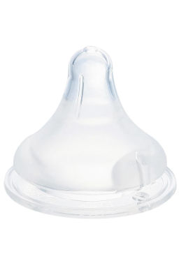 pigeon / Соска силиконовая для детской бутылочки SofTouch Peristaltic Plus размер S 2 шт. фото 3