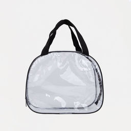 Косметичка на молнии, цвет прозрачный/чёрный - Simaland фото 3