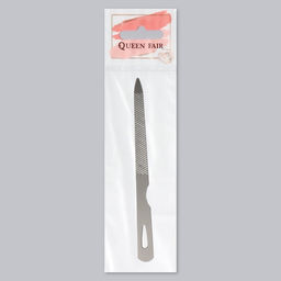 Цена за 6 шт. Пилка металлическая для ногтей, 12 см, цвет серебристый