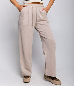 Спортивные брюки #МСК8858, бежевый - Dommod фото 5