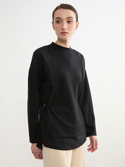 Soft Touch Oversize Kad?n Sweatshirt Tunik