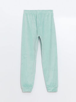 Beli Lastikli Kadife K?z ?ocuk Pijama Alt - Waikiki фото 2