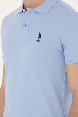Мужская синяя базовая футболка Неожиданная скидка в корзине - U.s. polo assn фото 14